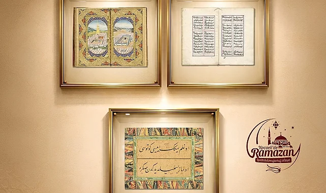 "Mukaddes Emanetler" sergisi Kocaeli'de kapılarını açıyor