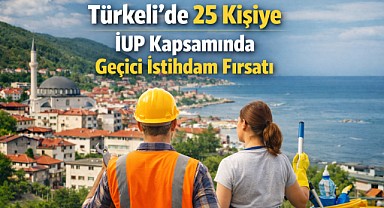 Türkeli’de 25 kişiye İUP kapsamında geçici istihdam fırsatı