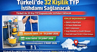 Türkeli'de 32 kişilik TYP istihdamı sağlanacak