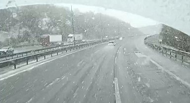 Ankara–Bolu hattında kar mesaisi