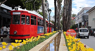Antalya lalelerle görsel şölene dönüştü