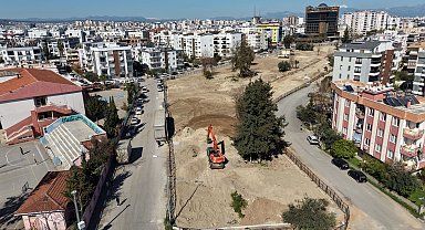 Antalya Muratpaşa'dan 16 bin metrekarelik yeni park çalışması