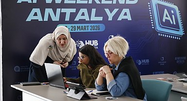 Antalya'da gençler "AI Weekend " ile yapay zeka ile buluştu
