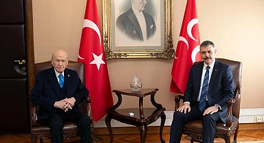 Bakan Çiftçi'den Bahçeli'ye ziyaret