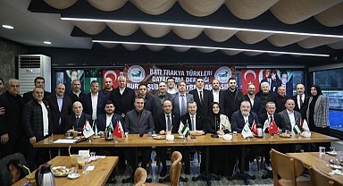 Batı Trakya Türkleri Bursa'da bayramlaştı