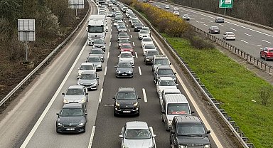 Bayram dönüşü yoğunluğu