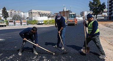 Bornova'da yol çalışmaları hız kesmiyor