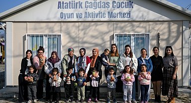 Bornovalı miniklere Çim Adam Atölyesi