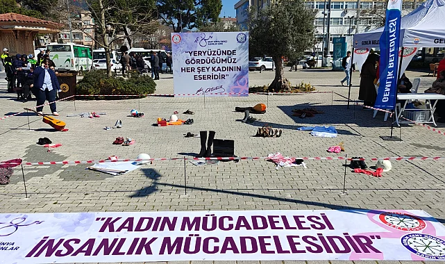 Bursa Gemlik'te kadınların mücadelesine güçlü destek