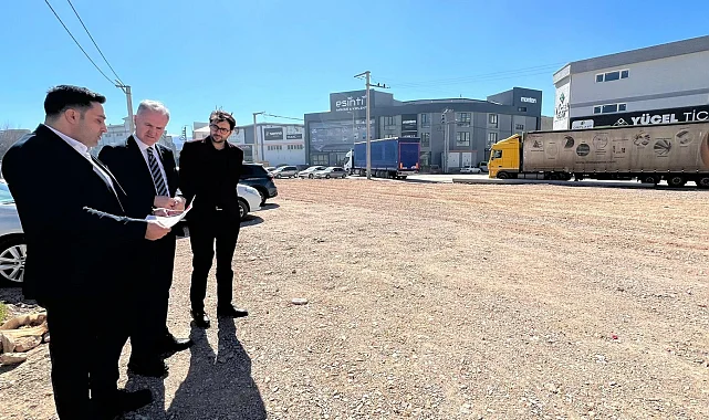 Bursa İnegöl'de sanayi bölgesindeki otopark alanları artıyor