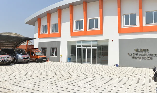 Bursa Nilüfer'de Deprem Haftası'nda uygulamalı afet eğitimi