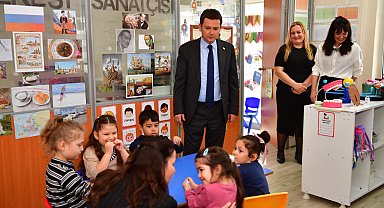 Bursa Osmangazi'de bayram neşesi 'minik kalpler'de