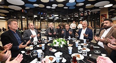 Bursa Osmangazi'de spor camiası iftar sofrasında buluştu
