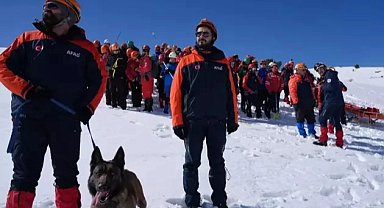 Bursa'da AFAD liderliğinde çığ arama ve kurtarma tatbikatı