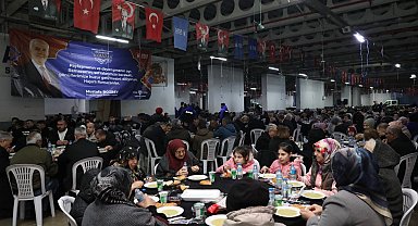 Bursa'da Gemlikliler Büyükşehir'in dayanışma sofrasında