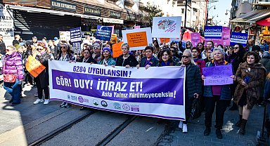 Bursa'da kadınlar eşitlik için yürüdü