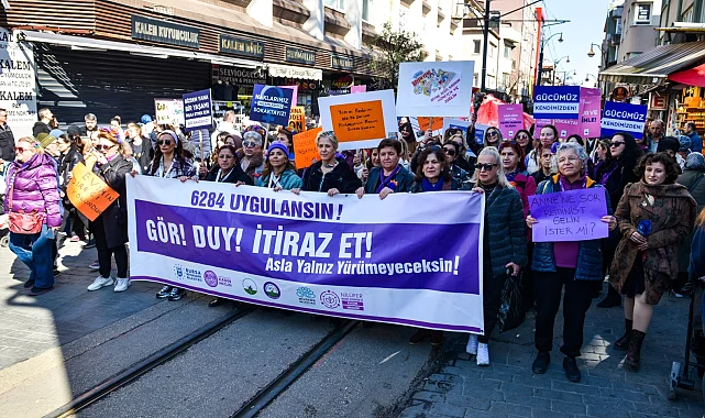Bursa'da kadınlar eşitlik için yürüdü