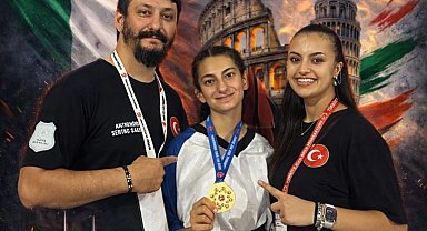 Bursalı genç kick boksçu Esila Esma Sağır Türkiye'yi temsil edecek