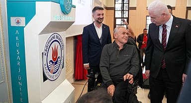 İstanbul Kağıthane'de 'engelsiz şarj' projesi