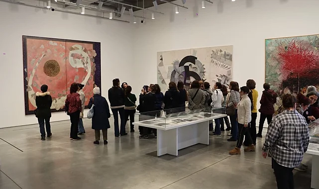 İstanbul Maltepeli kadınlar İstanbul Modern'i gezdi