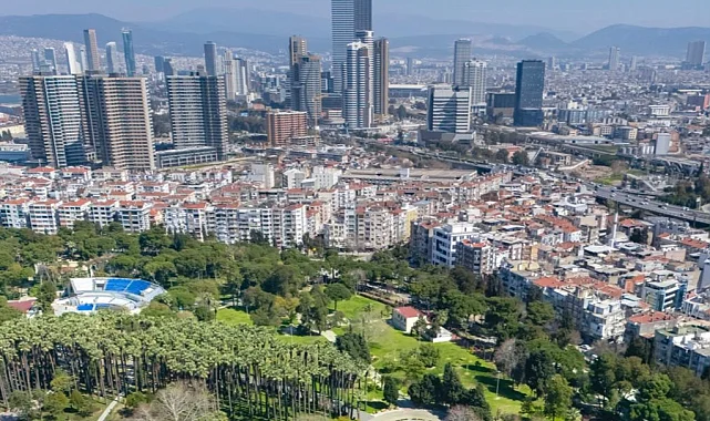 İzmir Kültürpark'ta yeşil dönüşüm başladı