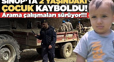 Kaybolan 2 yaşındaki çocuk her yerde aranıyor