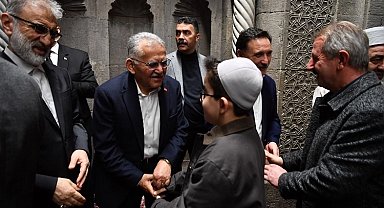 Kayseri protokolünden bayram buluşması