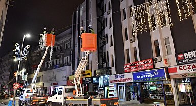 Kayseri sokaklarına LED'li düzenleme