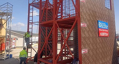 Kocaeli Büyükşehir personeline 'yüksekte çalışma' eğitimi