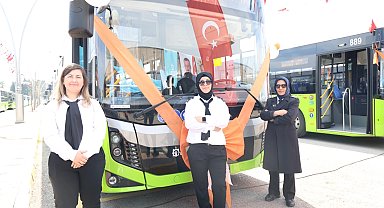 Kocaeli Büyükşehir'in filosuna 4 ayda 123 otobüs