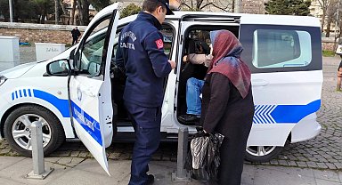 Kocaeli Zabıtası'ndan örnek duyarlılık