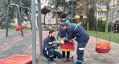 Kocaeli'de parklar Büyükşehir'le güvenli ve sağlam