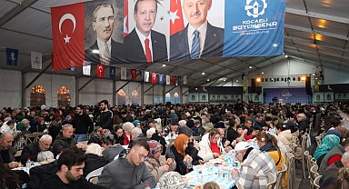 Kocaeli'de Ramazan Çadırı'nda her gün binlerce kişiye iftar