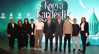 Konya'da kardeşlik iftarı