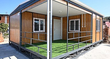 Manisa Büyükşehir'den mağdur aileye yeni yaşam