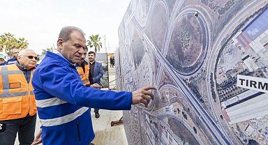 Mersin'in yeni kavşağı adım adım tamamlanıyor