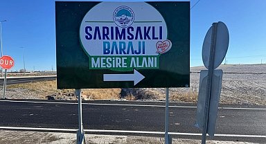 Sarımsaklı Barajı Mesire Alanı'nda bayram yoğunluğu