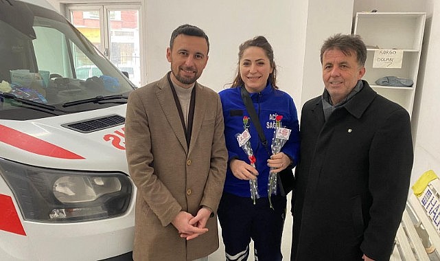 Türkeli'de 8 Mart'ta kadınlara anlamlı ziyaret