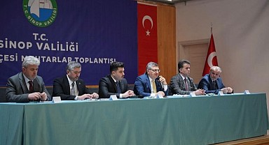Türkeli’de Muhtarlar Toplantısı gerçekleştirildi