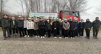 Türkeli’de yüzlerce fidan toprakla buluştu