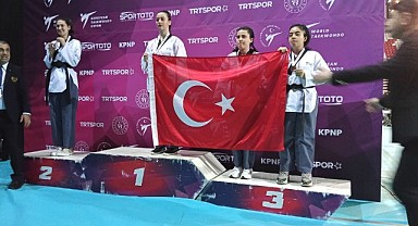 Türkelili sporcu Gizem Bayrak, Türkiye şampiyonu oldu
