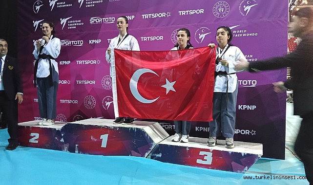 Türkelili sporcu Gizem Bayrak, Türkiye şampiyonu oldu