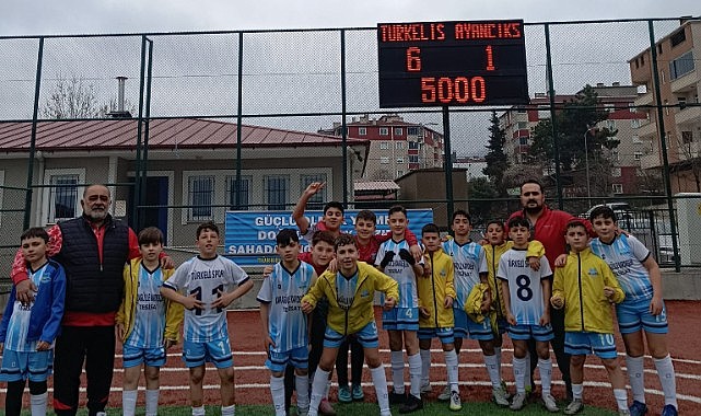 Türkelispor U-12’den farklı galibiyet: 6-1