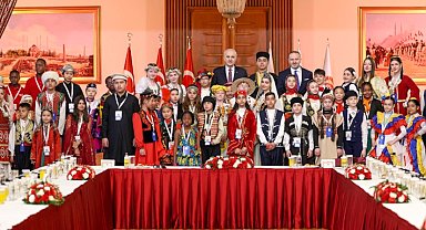 26 ülkeden dünya çocukları TBMM'de