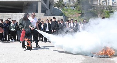 Ankara Keçiören'de gençlere afet bilinci