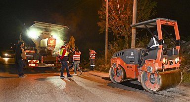 Antalya Muratpaşa'dan DSİ Kanal Yolu'na bakım