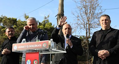 Arslan: HAK-İŞ olarak Sumud Filosu'na tam destek veriyoruz