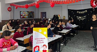 Batman Sason'da öğrencilere sağlık ve bilinçlendirme eğitimi