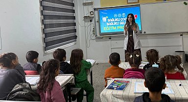 Batman'da minik kalplere hijyen eğitimi