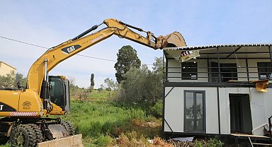 Bursa Nilüfer Gölyazı'da kaçak yapılara geçit yok